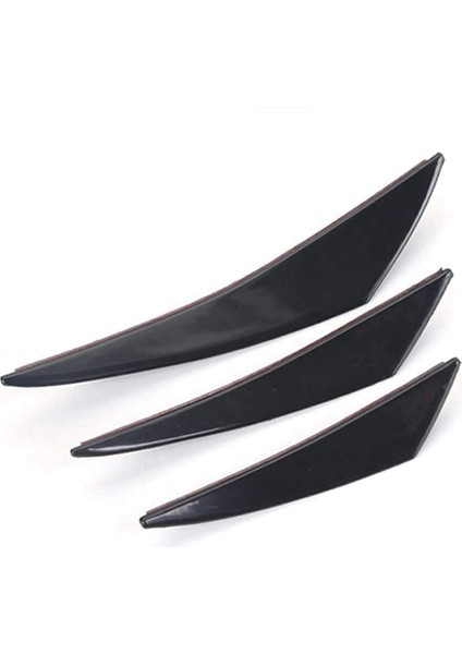 Evrensel Pvc Araba Ön Tampon Dudak Koruyucu Arka Difüzör Otomatik Spoiler Ayırtıcı Kanat Koruma Koruma 12 Pcs (Yurt Dışından)