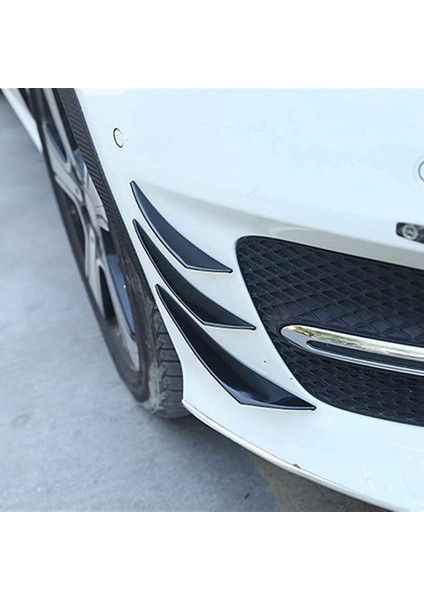 Evrensel Pvc Araba Ön Tampon Dudak Koruyucu Arka Difüzör Otomatik Spoiler Ayırtıcı Kanat Koruma Koruma 12 Pcs (Yurt Dışından) fırsatları