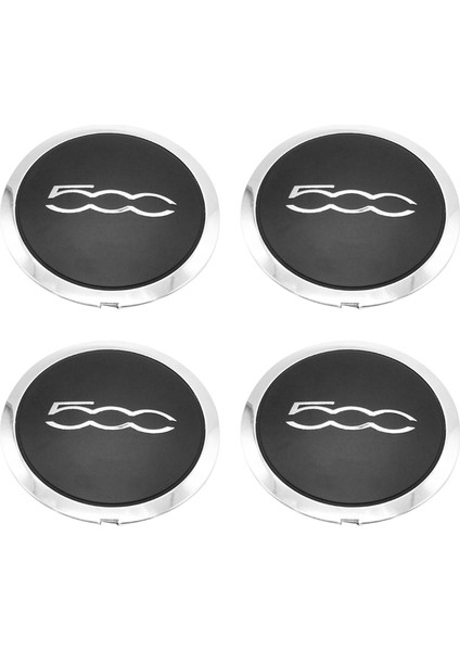8pcs Fiat Için 133MM Hubcap 500 Tekerlekler Merkez Hub Kapakları Seti 68078419AC 68078421AC Toz Kapağı 51884863 Gümüş (Yurt Dışından) fiyatları
