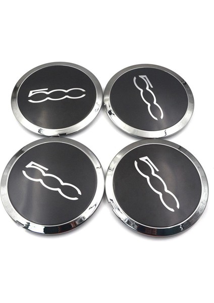 8pcs Fiat Için 133MM Hubcap 500 Tekerlekler Merkez Hub Kapakları Seti 68078419AC 68078421AC Toz Kapağı 51884863 Gümüş (Yurt Dışından) modelleri