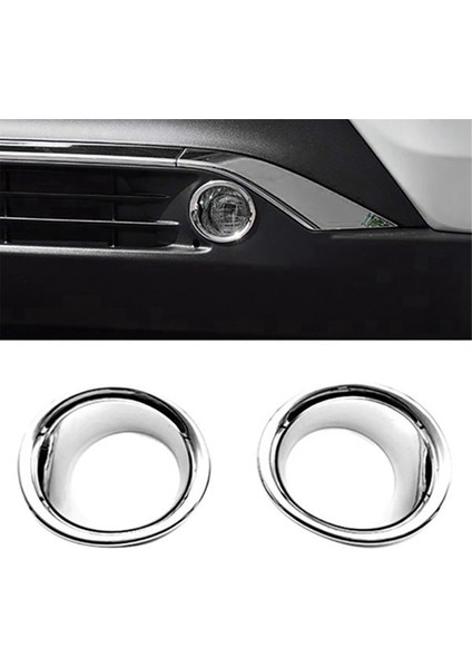 Yeni Araba Ön Sis Farları Kapak Çerçeve Kaplama Ön Çamurluk Yan Hava Havalandırma Kapağı Toyota Harrier Venza 2020 2021 (Yurt Dışından) modelleri