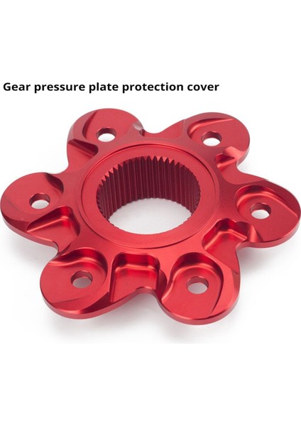 Motosiklet 6 Delik Arka Frak Hub Taşıyıcı Flanş Kapak Dişli Kapağı Ducati Panigale 1199 1299 V2 Modifiye Kapak A (Yurt Dışından) modelleri