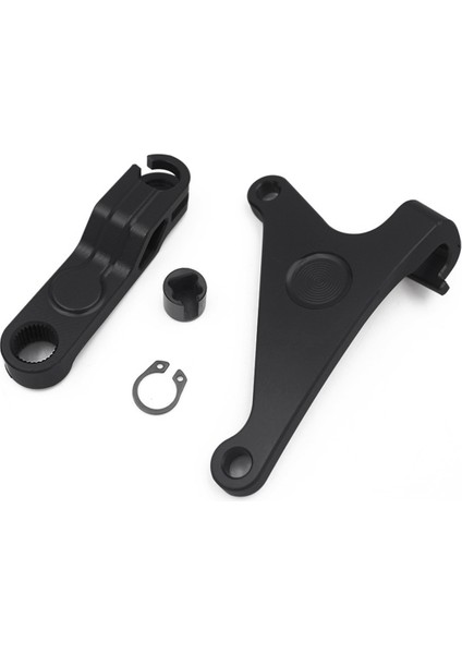 Yamaha Için Motosiklet Debriyaj Kolu Uzatma Debriyaj Kolu Braket Kiti Tenere 700 Xtz 700 2019-2024 MT07 FZ07 R7 Siyah (Yurt Dışından)