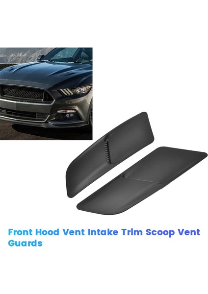 Ford Mustang 2015-2017 Ekstraktör Için Ford Mustang Için 1paır Araç Ön Hotak Giriş Trim Kepçe Havalandırma Muhafızları (Yurt Dışından) fiyatları