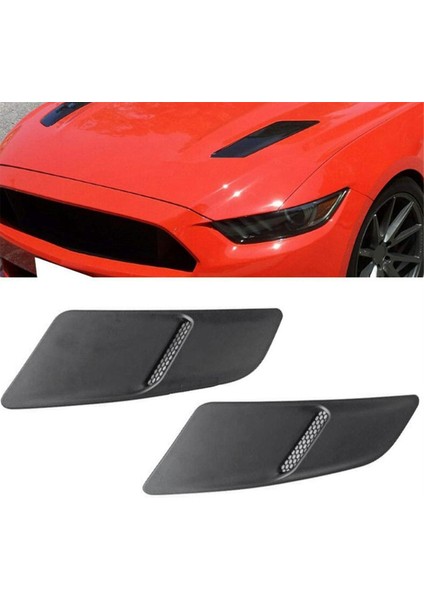 Ford Mustang 2015-2017 Ekstraktör Için Ford Mustang Için 1paır Araç Ön Hotak Giriş Trim Kepçe Havalandırma Muhafızları (Yurt Dışından) modelleri