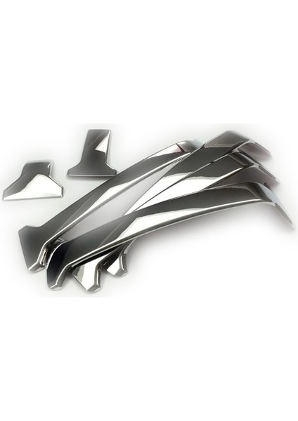 Ön Tampon Izgara Şeritleri Toyota Land Cruiser 150 Prado LC150 FJ150 2014-2017 Chrome Için Tampon Koruyucu Kaplamalar (Yurt Dışından) fiyatları