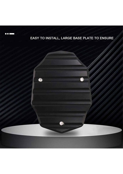 Yamaha FJR1300 Fjr 1300 2001-2019 Yan Stand Plakası Uzatma Pedi Siyah Için Motosiklet Kickstand Pad (Yurt Dışından) fırsatları