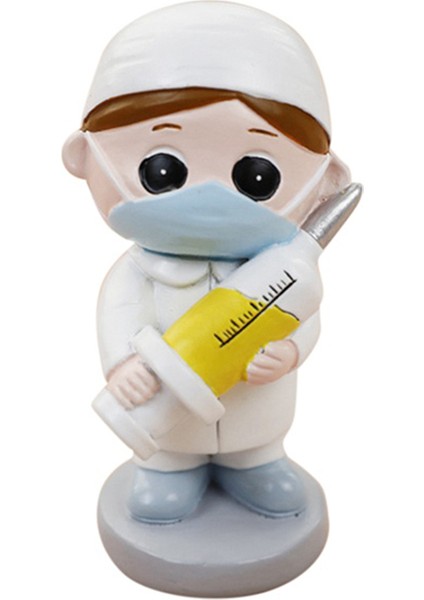 Iskandinav Figürin Süsleri Ev Dekorasyon Aksesuarları Hanım Araçları Oturma Odası Doktorlar ve Hemşireler Süsleri Tip B (Yurt Dışından)