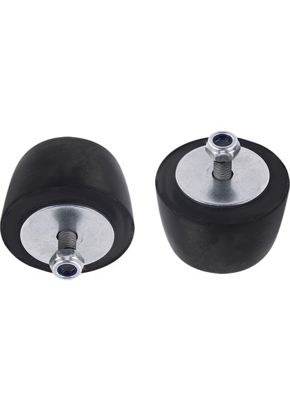 2pcs Siyah Kauçuk Tampon Yastık Hood Bump Durdurma Jeep Wrangler Yj Jk 1987-2018 (Yurt Dışından)