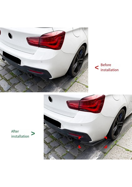 Bmw 1 Serisi F20 F20 F21 Lcı M Sport 2015-2019 Yan Difüzör Trim Aksesuarları (Yurt Dışından) fiyatları