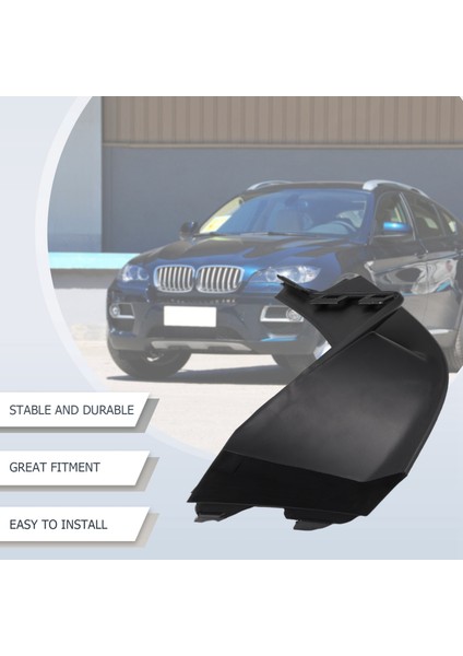 Araba Ön Tampon Hava Kanalı Trim Panel Bmw X6 F16 2013-2019 35IX 28IX 30DX 50IX Hava Kanalı Trim Kapak 51118058558 R (Yurt Dışından) fırsatları