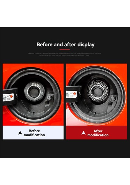 Ford Mustang 2024 2025 Aksesuar Çıkartma Için Gerçek Sert Karbon Fiber Araba Tank Kapak Yakıt Deposu Kapak (Yurt Dışından) fiyatları