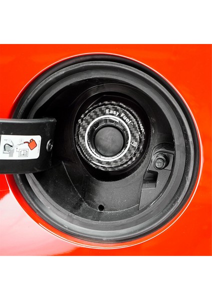 Ford Mustang 2024 2025 Aksesuar Çıkartma Için Gerçek Sert Karbon Fiber Araba Tank Kapak Yakıt Deposu Kapak (Yurt Dışından) indirimleri