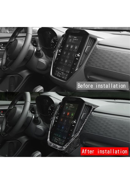 Araba Navigasyon Ekranı Trim Çerçeve Gösterge Tablosu Subaru Forester Için Şeridi Şeritler 2025 Lhd Iç Aksesuarlar Dövme Desen (Yurt Dışından) fiyatları