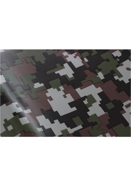 4 Rulo Camo Araba Sticker Karbon Fiber Motosiklet Pvc Vinil Ordu Sticker Camo Woodland Sticker Siyah Dijital Kamuflaj (Yurt Dışından) fırsatları