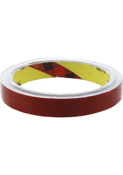 3x 3m Güçlü Kalıcı Çift Taraflı Süper Yapışkan Köpük Bant Rulosu Araç Araba, Kırmızı 15MM x 3m (Yurt Dışından) fırsatları