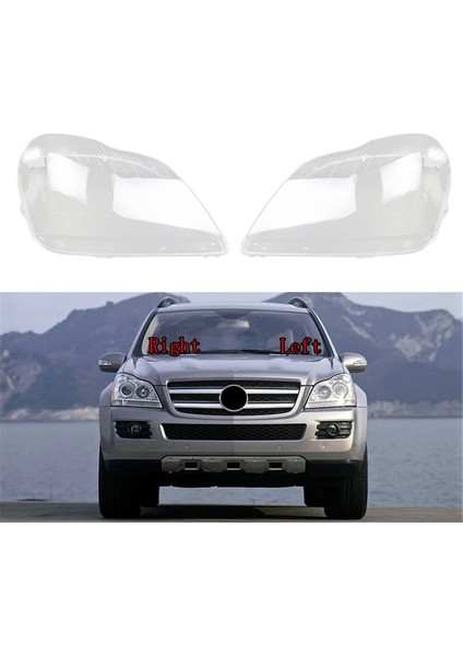 Mercedes Benz Gl-Sınıfı X164 GL350 GL400 GL450 GL500 2006-2011 Şeffaf Kabuk Abajur R (Yurt Dışından) fırsatları