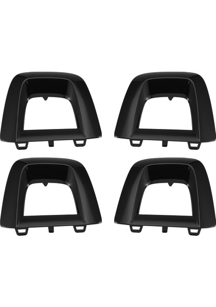 4pcs Siyah Ön Tampon Yan Spoiler Trim 2538856300 2538856400 2538856700 2538856800 Mercedes Için X253 C253 Glc 16-19 (Yurt Dışından)