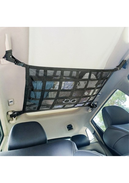 Araç Güçlü Net Torba Yük Boyunca Örgü Araç Çatı Depolama Kapasitesi Araba Tavan Otomatik Aksesuarlar Çatı Depolama Net Cep B (Yurt Dışından) fiyatları