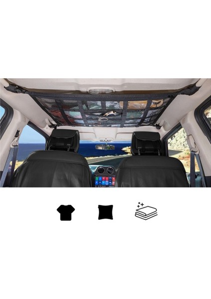 Araç Güçlü Net Torba Yük Boyunca Örgü Araç Çatı Depolama Kapasitesi Araba Tavan Otomatik Aksesuarlar Çatı Depolama Net Cep B (Yurt Dışından) fırsatları