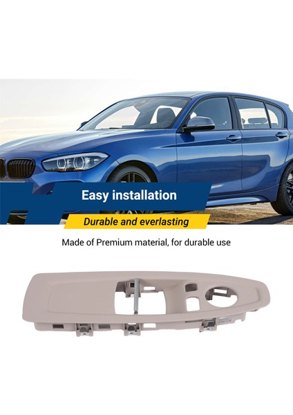 Araç Sürücüsü Yan Pencere Kilit Asansör Anahtarı Panel Kapak 51417324672 51417352868 Bmw 1 2 4 Seri F21 F22 F32 F83 Bej (Yurt Dışından) fırsatları