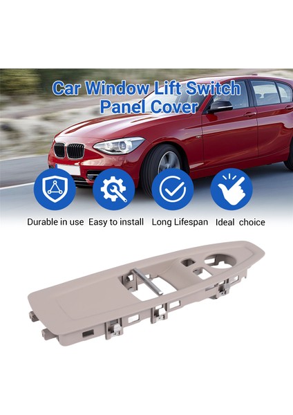 Araç Sürücüsü Yan Pencere Kilit Asansör Anahtarı Panel Kapak 51417324672 51417352868 Bmw 1 2 4 Seri F21 F22 F32 F83 Bej (Yurt Dışından) indirimleri