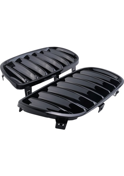 1paır Parlak Siyah Ön Grille Bmw E83 X3 Lcı Facelıft 2007-2010 Için (Yurt Dışından) modelleri
