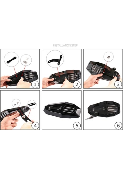 Harley Davidson Sportster XL883 Için Motosiklet El Muhafızları Universal El Koruma Koruyucusu XL1200 X48 Fat Boy, Gri (Yurt Dışından) fırsatları