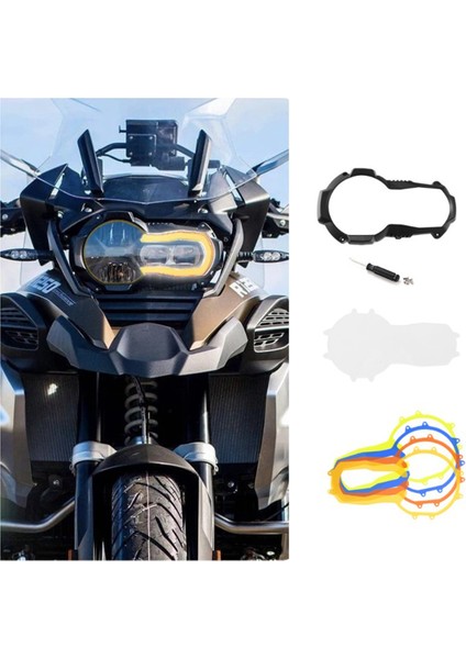 Bmw R1200GS Lc Gsa R1250GS Için Motosiklet Far Koruyucusu R 1200GS 1250GS Adv Macera (G Şekil Işık) (Yurt Dışından) fiyatları