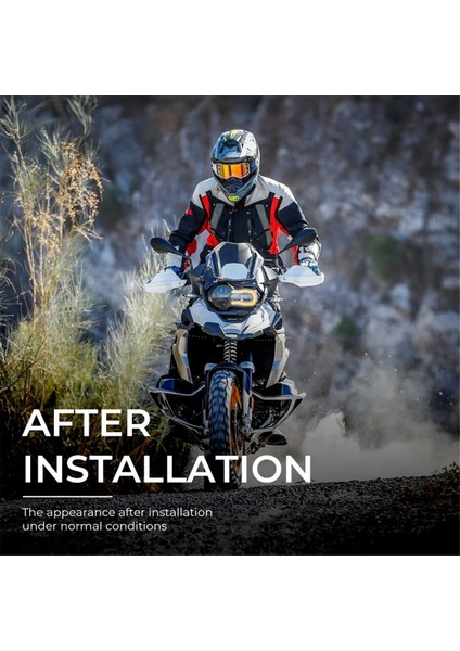 Bmw R1200GS Lc Gsa R1250GS Için Motosiklet Far Koruyucusu R 1200GS 1250GS Adv Macera (G Şekil Işık) (Yurt Dışından) fırsatları