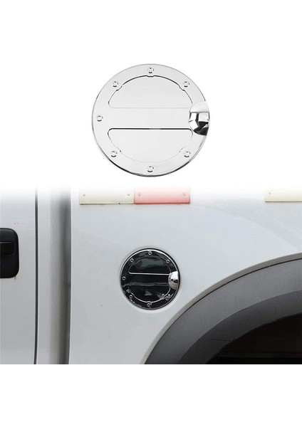 Ford F150 2009-2014 Gümüş Için Araba Kapısı Gaz Yakıt Dolgu Kapağı Kapak Döşeme Yakıt Deposu Kapağı (Yurt Dışından) modelleri