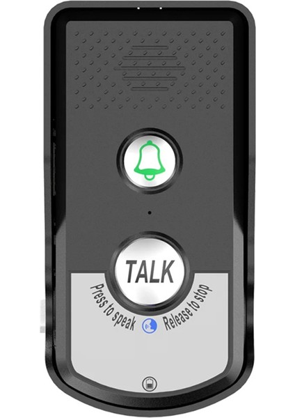 2.4g Kablosuz Uzun Mesafe Kapı Telefon Intercom Kapı Zili 2 Yolu Ses Sesli Gönderen ve Hastane Otel Çağrısı (B) (Yurt Dışından)