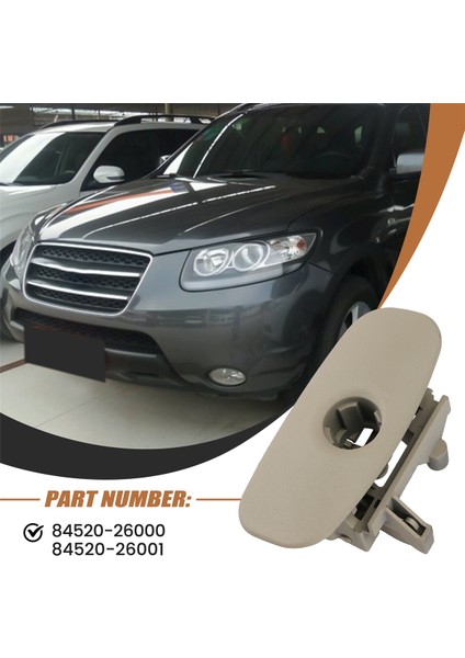 Hyundai Santa Fe 2000-2006 Alet Kutusu Anahtarı Lhd Bej (Yurt Dışından) modelleri