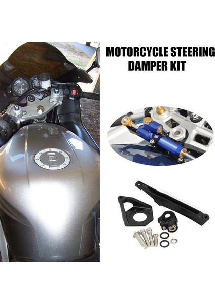 Yamaha Yamaha Yzf-R6 YZF600 2003 2004 2005 Için Motosiklet Direksiyon Sabitleyici Damper Montaj Seti (Yurt Dışından) modelleri
