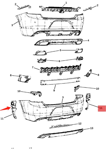 1paır Araç Bağlı Bakım Fasya Destek Bracket Mopar 68231348AD 68231349AD Dodge Charger 15-21 68231348AE 68231349AE (Yurt Dışından) fiyatları