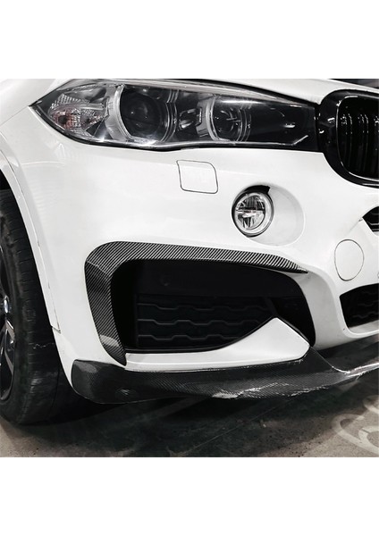 Araba Ön Tampon Ayırıcı Spoiler Trim Sis Fg Fog For Bmw X6 F16 2015-2019 M Spor Araba Dekorasyon Parçaları, Bir (Yurt Dışından) modelleri