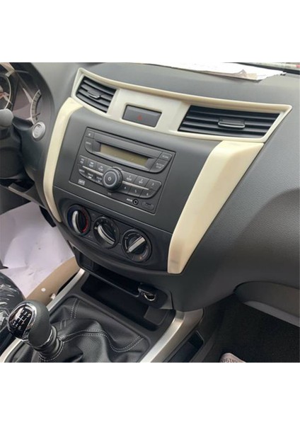 Nissan Navara NP300 2016-2019 Için Araba Ön Su Kupası Merkezi Konsol Panel Çerçevesi Kapak Döşeme Etiket Aksesuarları (Yurt Dışından) fiyatları