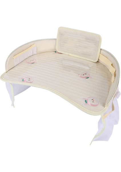 Çocuk Araba Koltuk Tepsisi, Katlanabilir Su Geçirmez Araba Masası, Yemek Araba Çizim Araba Için Taşınabilir Yemek Masası, Tavşan (Yurt Dışından)