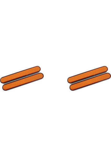 2x Motosiklet Ön Çatal Reflektör Sticker Alt Bacaklar Softail Sportster Için Güvenlik Uyarısı 883 1200 Sarı (Yurt Dışından)