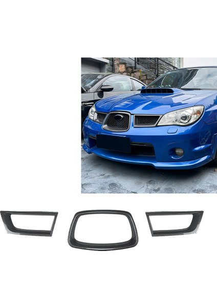 Subaru Impreza Wrx Stı 2006-2007 Için Araba Izgarası Ön Kaput Izgara Yarış Tamponu Izgara Dış Aksesuarları (Yurt Dışından) indirimleri