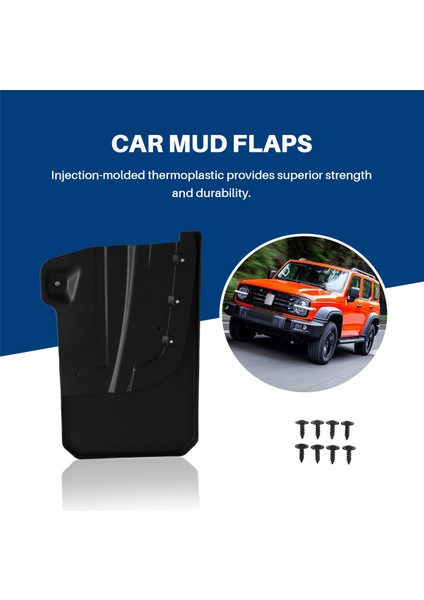 Ön Arka Çamurluklar Araba Dayanıklı Çamurluk Çamur Fleps Gwm Için Sıçrama Korumaları Haval Wey Tank 300 2022 2023 Off-Road Versiyonu (Yurt Dışından) indirimleri