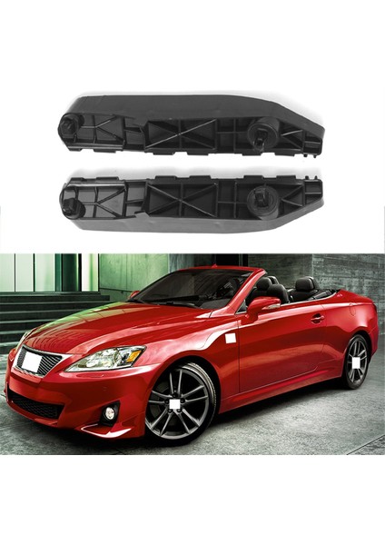 1 Çift Sol ve Sağ Taraf Ön Tampon Montaj Destek Braketi 5253553011 5253653011 Lexus IS250 2006-2015 (Yurt Dışından) fırsatları