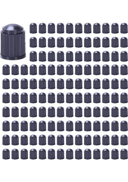 600 Seti - Siyah Plastik Yedek Valf Kapakları. Arabalar, Kamyonlar, Motosikletler, Atv. Schrader Lastik Kapakları. (Yurt Dışından)