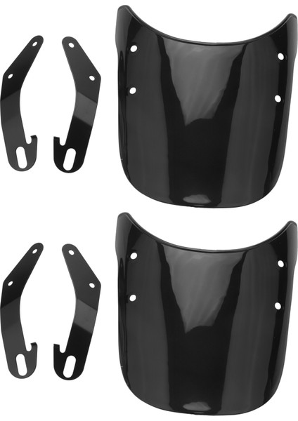 5x Hava Akışı Ayarlanabilir Evrensel Motosiklet Far Ön Cam Ön Cam Rüzgar Deflektörü Motosiklet Evrensel (Yurt Dışından)