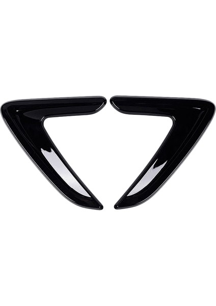 2pcs Için Bmw F30 F35 316I 320I 328I 330I 335I Araba Aksesuarları Çamurluk Havalandırmalar Dekoratif Kapak Döşeme Çıkartmaları 2013-2017 (Siyah) (Yurt Dışından)