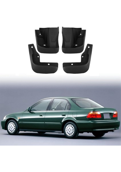 Çamur Kanatları Sıçrama Korumaları Honda Civic 1996-2000 Aksesuarları Için Ön ve Arka Taraf Çamur Korumaları (Yurt Dışından) fiyatları