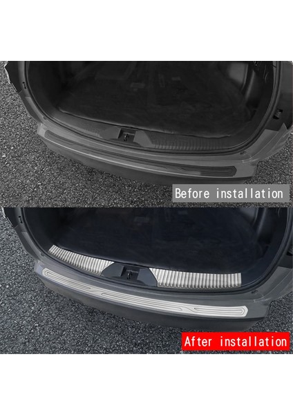 Subaru Forester Için Araba Paslanmaz Çelik Bagaj Koruma Plaka Döşeme 2025 Arka Bagaj Koruyucu Plaka Gümüş (Yurt Dışından) indirimleri