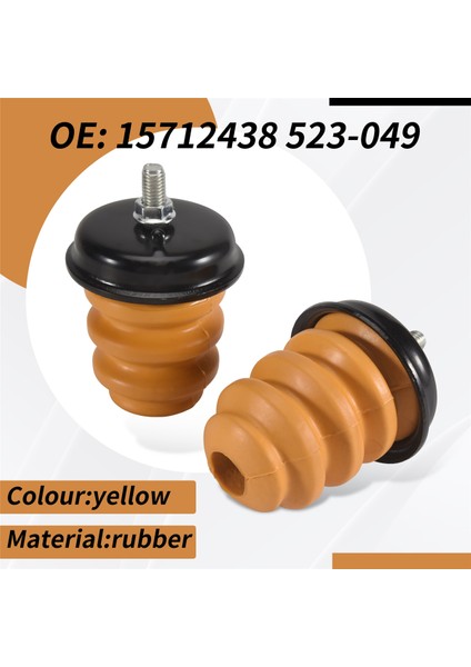 Araba Arka Süspansiyon Çerçevesi Kauçuk Yaprağı Yay Tampon Bump Durağı 15712438 1999-2006 Silverado 1500 Hd 523-049 (Yurt Dışından) fırsatları