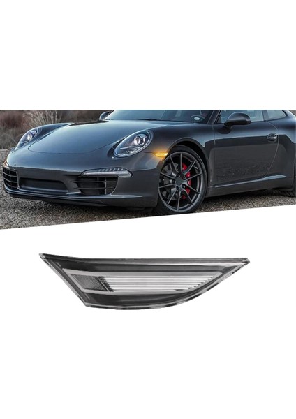 Araba Amber LED Yan Işaretçi Işığı Porsche 991 Carrera 718 Cayman Boxster 981 Yan Fender Dönüş Sinyal Lambası 99163125506 (Yurt Dışından) fiyatları