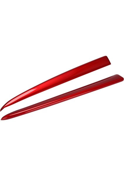 4x Araba Ön Izgara Grill Kapak Mazda 2 Demio 2015-2017 Dj Dl Mazda2 Hatchback Sedan Stil Kırmızı (Yurt Dışından)